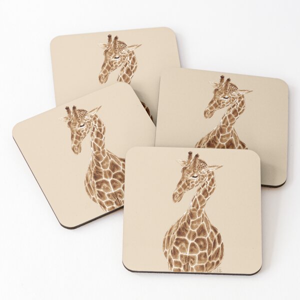 Item preview, Interrogative giraffe - brown version designed and sold by SylvieG18.