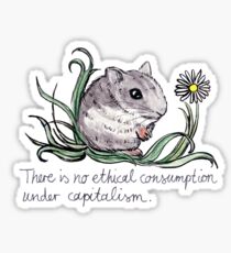 Communist Hamster Sticker