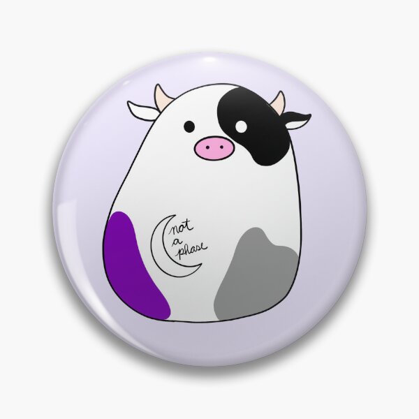Item preview, Asexual Not a Phase Cow  designed and sold by KaitLouise.