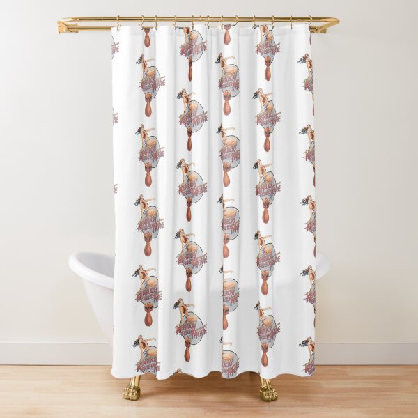 Ken Takes Barbie Fishing Shower Curtain by Movie Poster Prints - Pixels