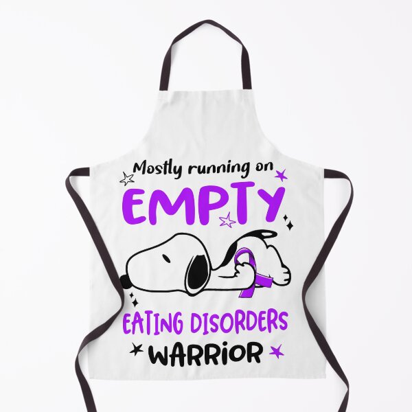 Item preview, Mostly Running on Empty Eating disorders Warrior designed and sold by Wlsnpeggy.