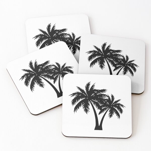 Item preview, Palm Trees (Black) designed and sold by Arianna Khalil.