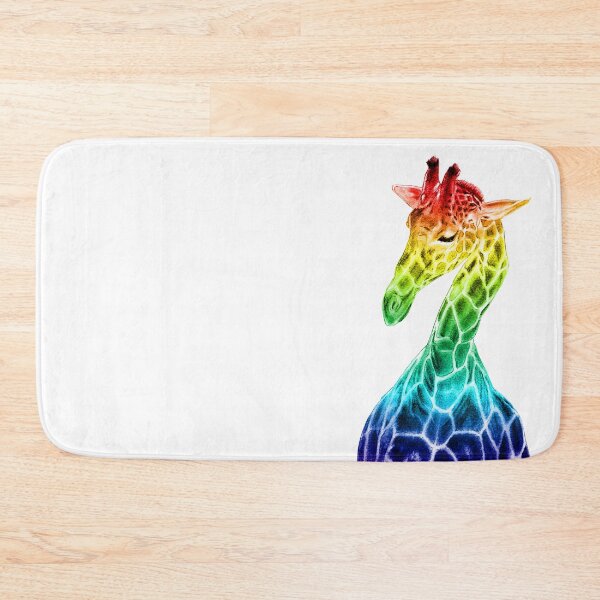 Item preview, Interrogative giraffe - rainbow version designed and sold by SylvieG18.