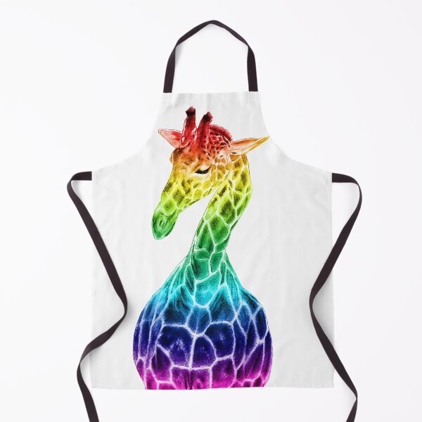 Item preview, Interrogative giraffe - rainbow version designed and sold by SylvieG18.