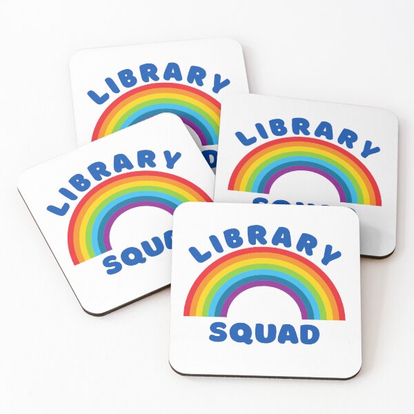 Item preview, Library Squad - Fun Librarian Kindergarten Design designed and sold by Motion Designs.