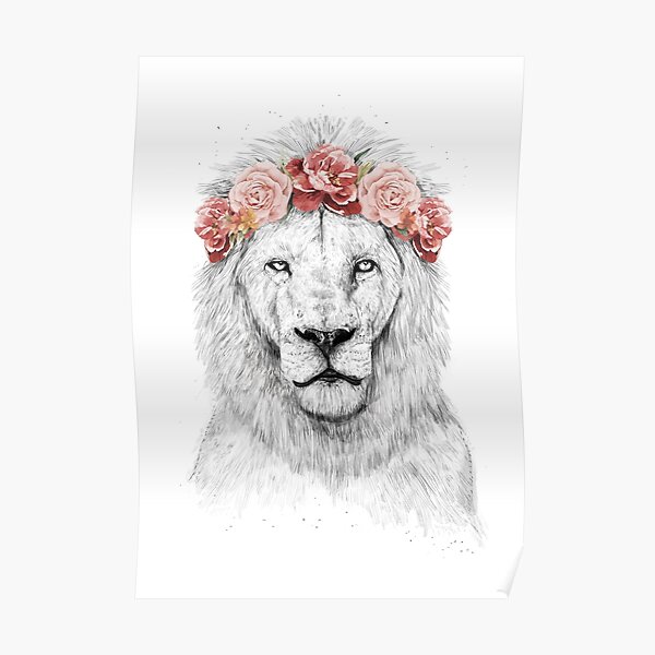 Festival lion Poster