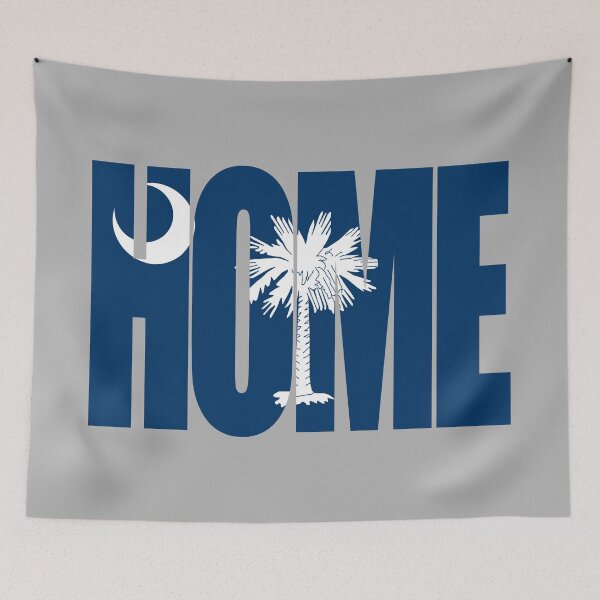 Item preview, South Carolina Home - State Flag designed and sold by DonDota.