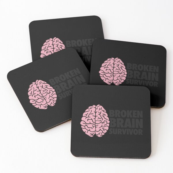 Item preview, Survivor Get Well Gift Cracked Skull Concussion Sticker designed and sold by felyn3gloria.