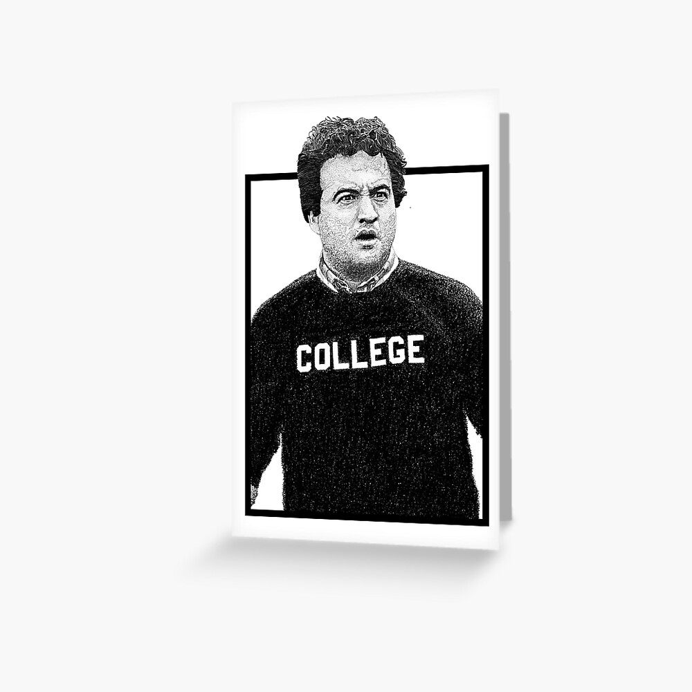 "Bluto Animal House John Belushi College" Greeting Card by skrapsink
