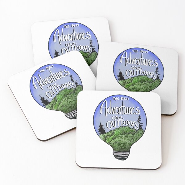 Item preview, The Best Adventures are Outdoors  designed and sold by CampK80.