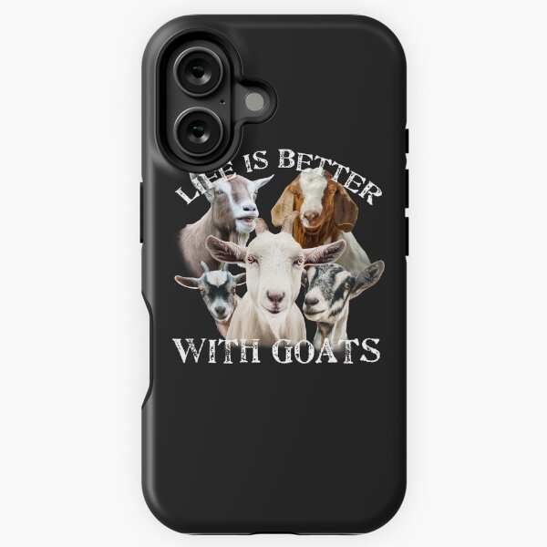 Item preview, Life is Better With Goats Funny Goat Lover Gift I Love Goats designed and sold by madeulaugh.