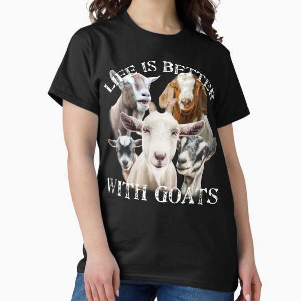 Item preview, Life is Better With Goats Funny Goat Lover Gift I Love Goats designed and sold by madeulaugh.