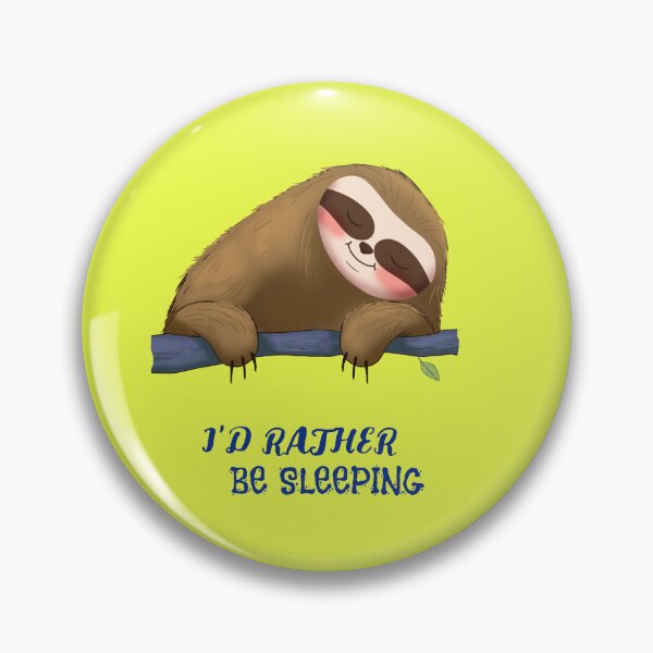 Item preview, I'D rather be sleeping designed and sold by Meatredbubble.