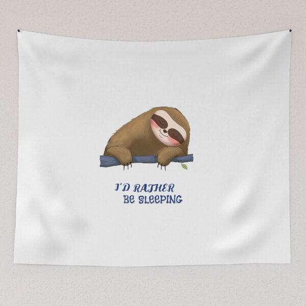Item preview, I'D rather be sleeping designed and sold by Meatredbubble.