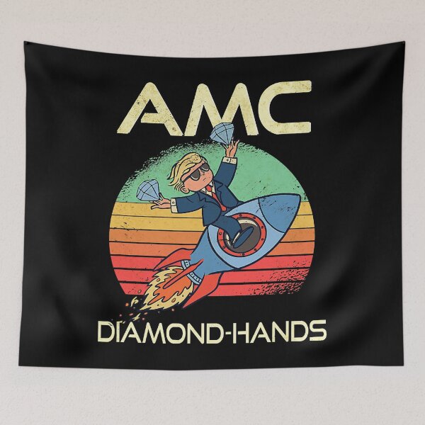 Item preview, AMC to The Moon Wallstreetbets ape designed and sold by CasesyTran.
