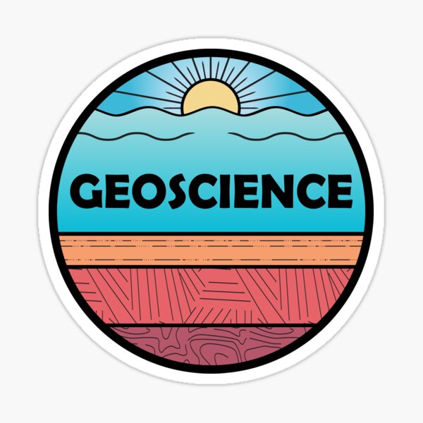 Geoscience Cross Section Sticker