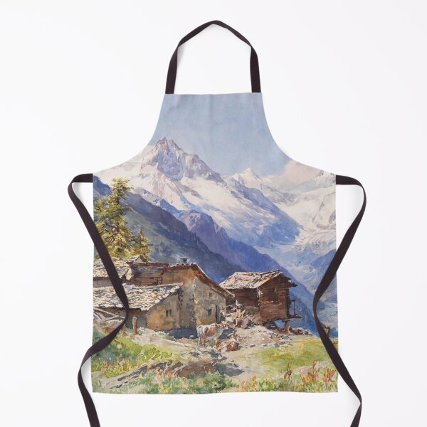 Item preview, The Alps Barneuza Wallis by Edward Theodore Compton 1900 designed and sold by LoveSeasonz.