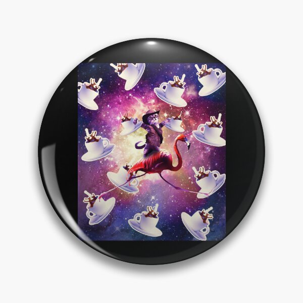 Item preview, Cowboy Space Cat On Flamingo Unicorn - Coffee designed and sold by CasesyTran.