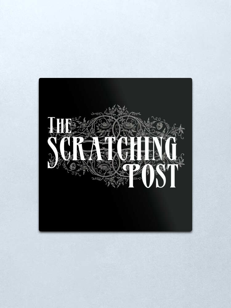 Alternate view of The Scratching Post : Inspired by iZombie Metal Print