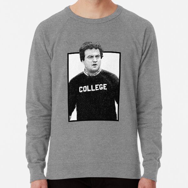 Belushi college sweatshirt shop