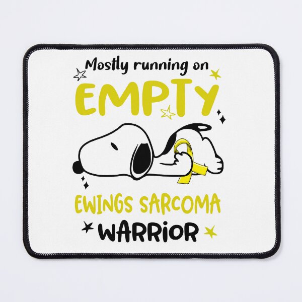 Item preview, Mostly Running on Empty Ewings Sarcoma Warrior designed and sold by Wlsnpeggy.