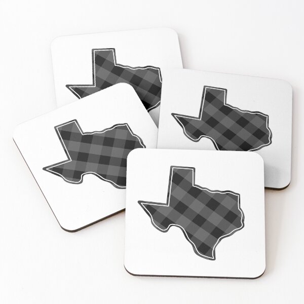 Item preview, black and grey buffalo check texas  designed and sold by mtayzart.