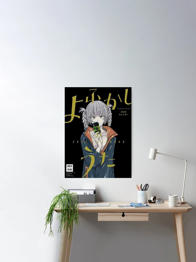 CALL OF THE NIGHT Yofukashi no Uta Yamori Kou Kikyo Seri Poster 2022 Anime  Cosplay Scroll Mural Wall Hanging Poster Home Decor