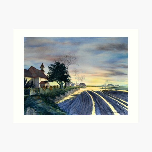 "At Eventide" Art Print