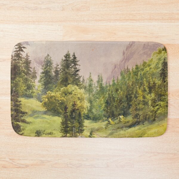 Item preview, Engelberg (Switzerland) by Edward Theodore Compton (ca 1880-90) designed and sold by LoveSeasonz.