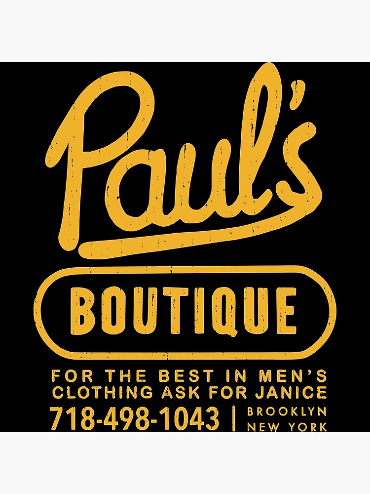 "Paul's Boutique Vintage" Poster for Sale by Obsessed181 Redbubble