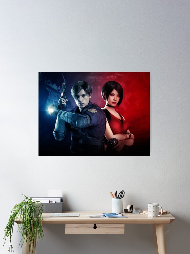 Leon and Ada Wong Resident Evil Poster for Sale by Yoonjihoo0294