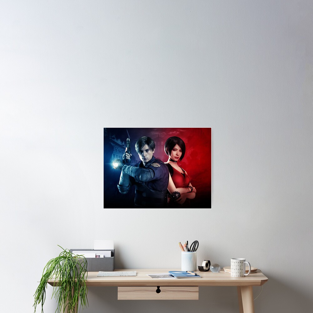 Leon and Ada Wong Resident Evil Poster for Sale by Yoonjihoo0294