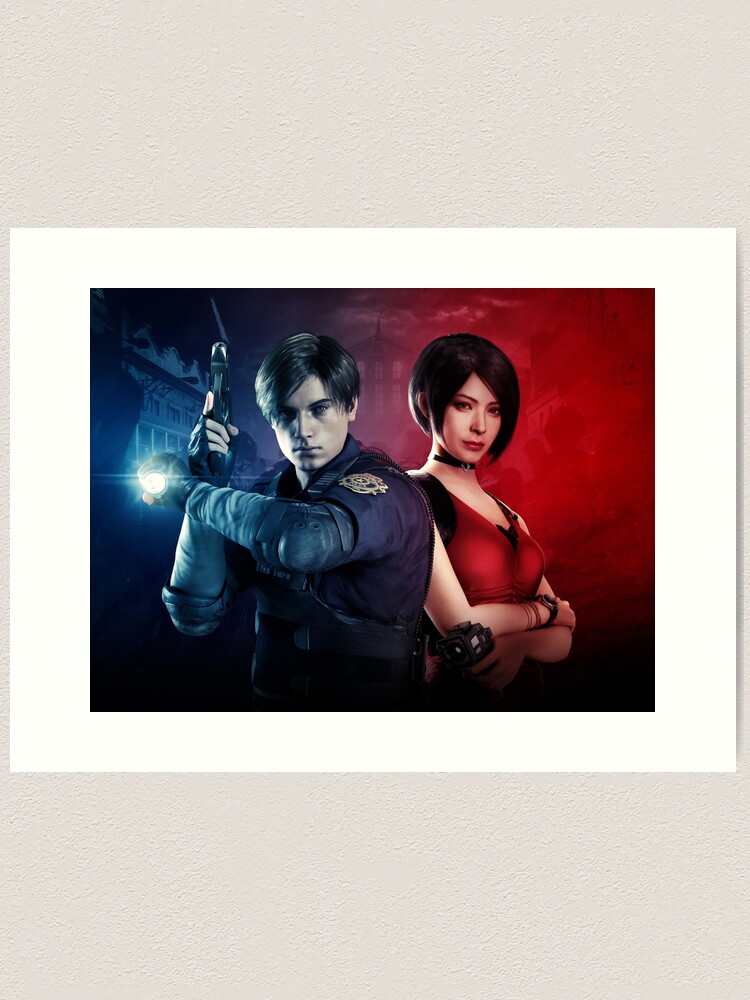 Leon and Ada Wong Resident Evil Art Print for Sale by Yoonjihoo0294