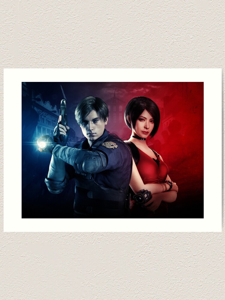 Leon and Ada Wong Resident Evil Art Print for Sale by Yoonjihoo0294