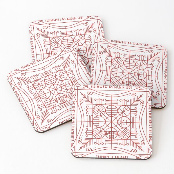 Item preview, vegvísir the wanderers compass designed and sold by Caleb Hammett.