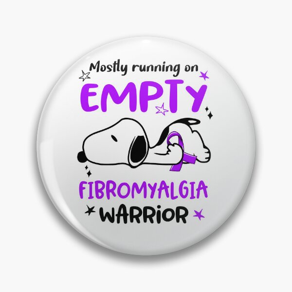 Item preview, Mostly Running on Empty Fibromyalgia Warrior designed and sold by Wlsnpeggy.