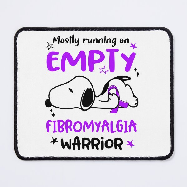 Item preview, Mostly Running on Empty Fibromyalgia Warrior designed and sold by Wlsnpeggy.
