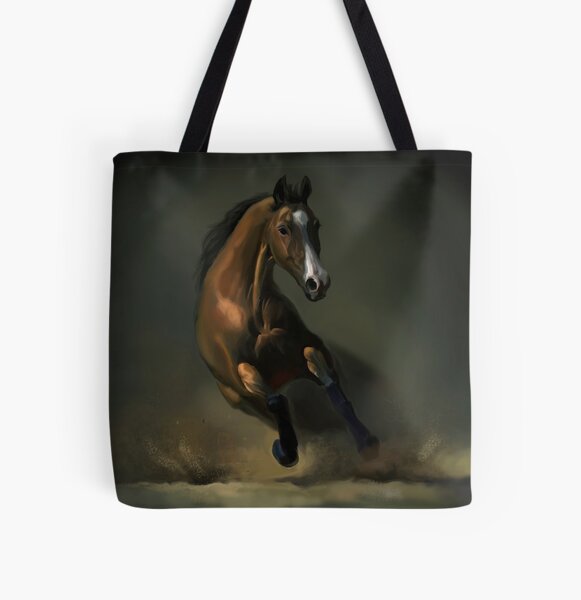 Horse All Over Print Tote Bag