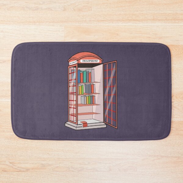 Item preview, Bookworm Antique Book Library - British Red Telephone Box Library designed and sold by Abhishek Goldar.