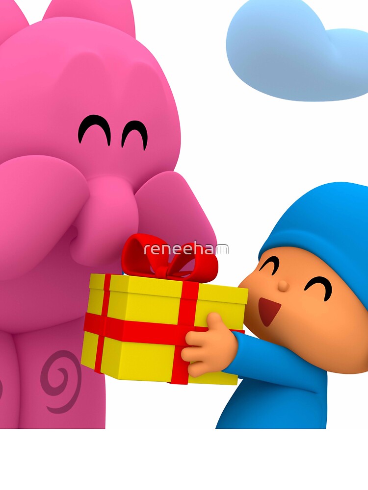 Drawings To Paint & Colour Pocoyo - Print Design 009