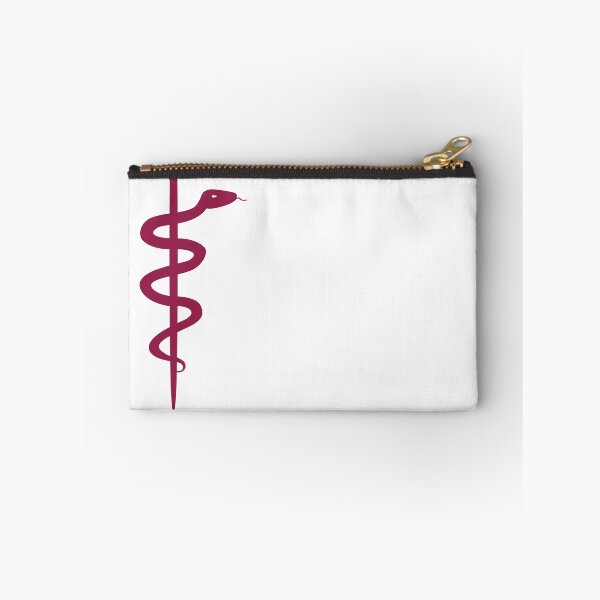 Item preview, Rod of Asclepius Raspberry Silhouette designed and sold by Artsy-Chemist.