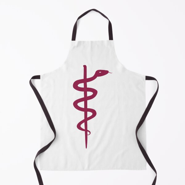 Item preview, Rod of Asclepius Raspberry Silhouette designed and sold by Artsy-Chemist.