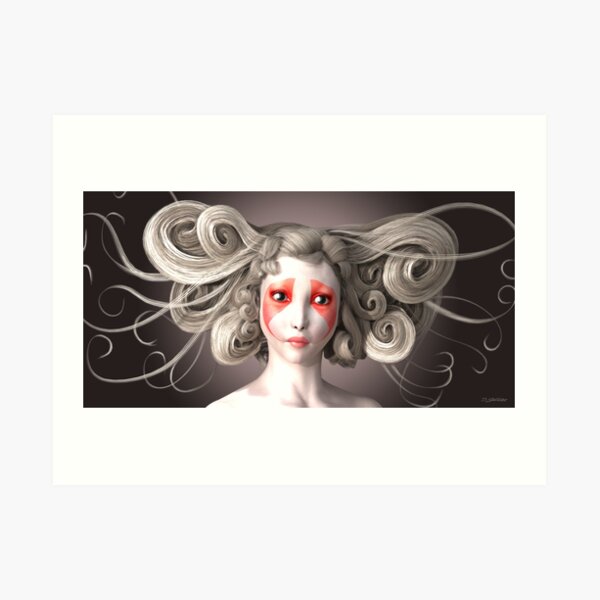 japanese fashion Art Print
