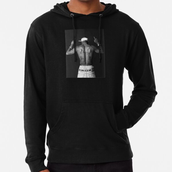 Sudadera con capucha de rapero Tupac 2pac Hip Hop para hombre y mujer,  suéter de gran tamaño, ropa de calle negra, sudadera Vintage para hombre