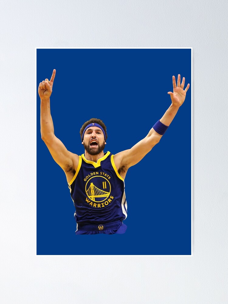 2022 NBA Finals Golden State Warriors Cheer Card Poster Curry Klay Poole  New