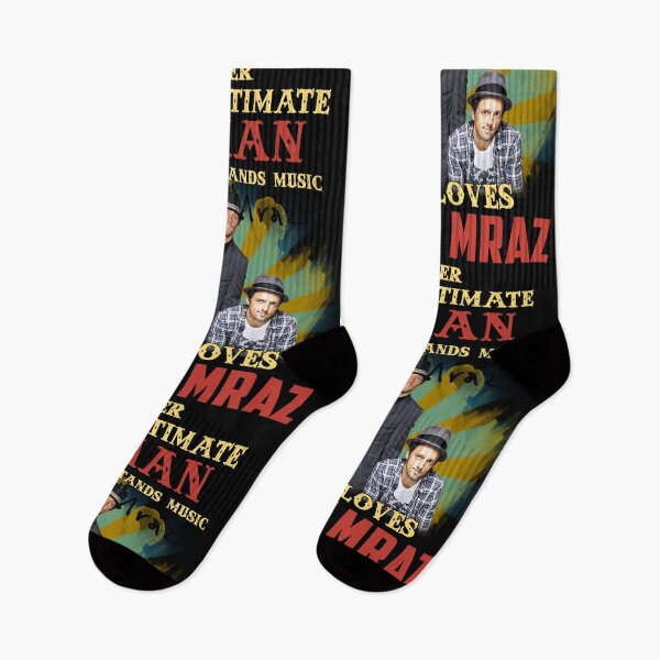 Item preview, Never Underestimate A Man Who Loves Mraz designed and sold by MaryMillett.