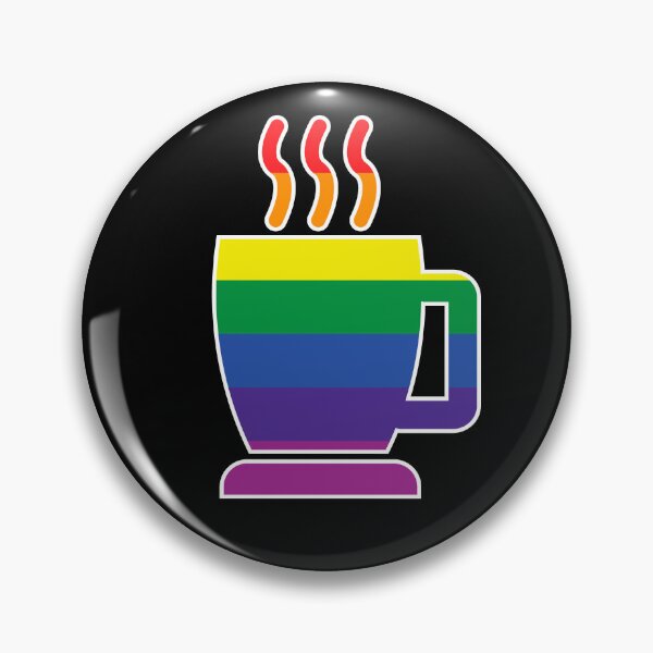 Item preview, coffee with rainbow inside designed and sold by RoguePixel.