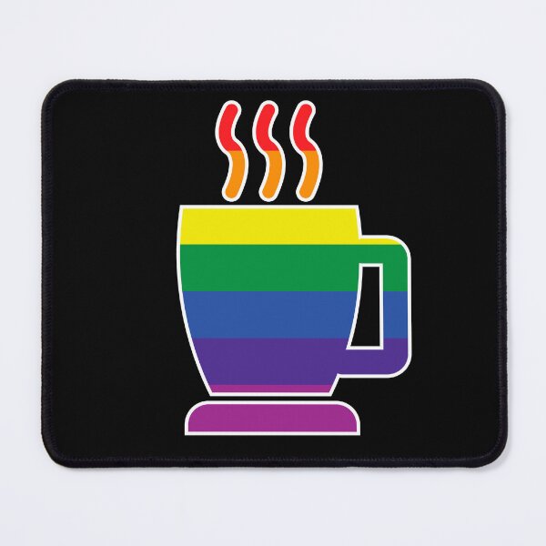 Item preview, coffee with rainbow inside designed and sold by RoguePixel.