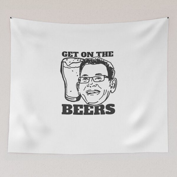 Item preview, Get on the beers retro designed and sold by Julie731.