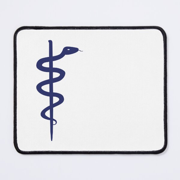 Item preview, Rod of Asclepius Navy Silhouette designed and sold by Artsy-Chemist.